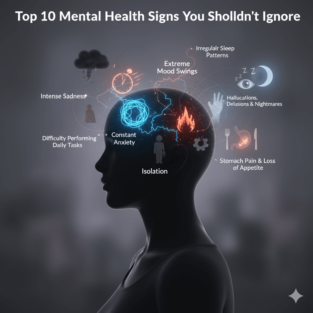 Top 10 Mental Health Signs You Shouldn’t Ignore